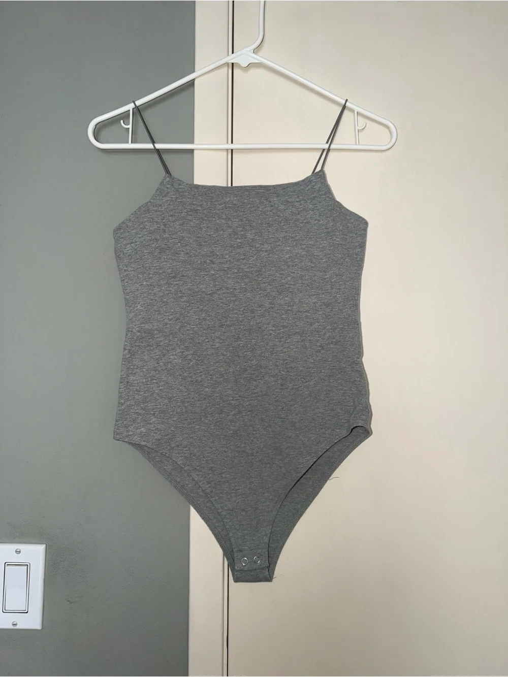 3, Seamless Spaghetti-Strap Bodysuits - Picture 3 of 5